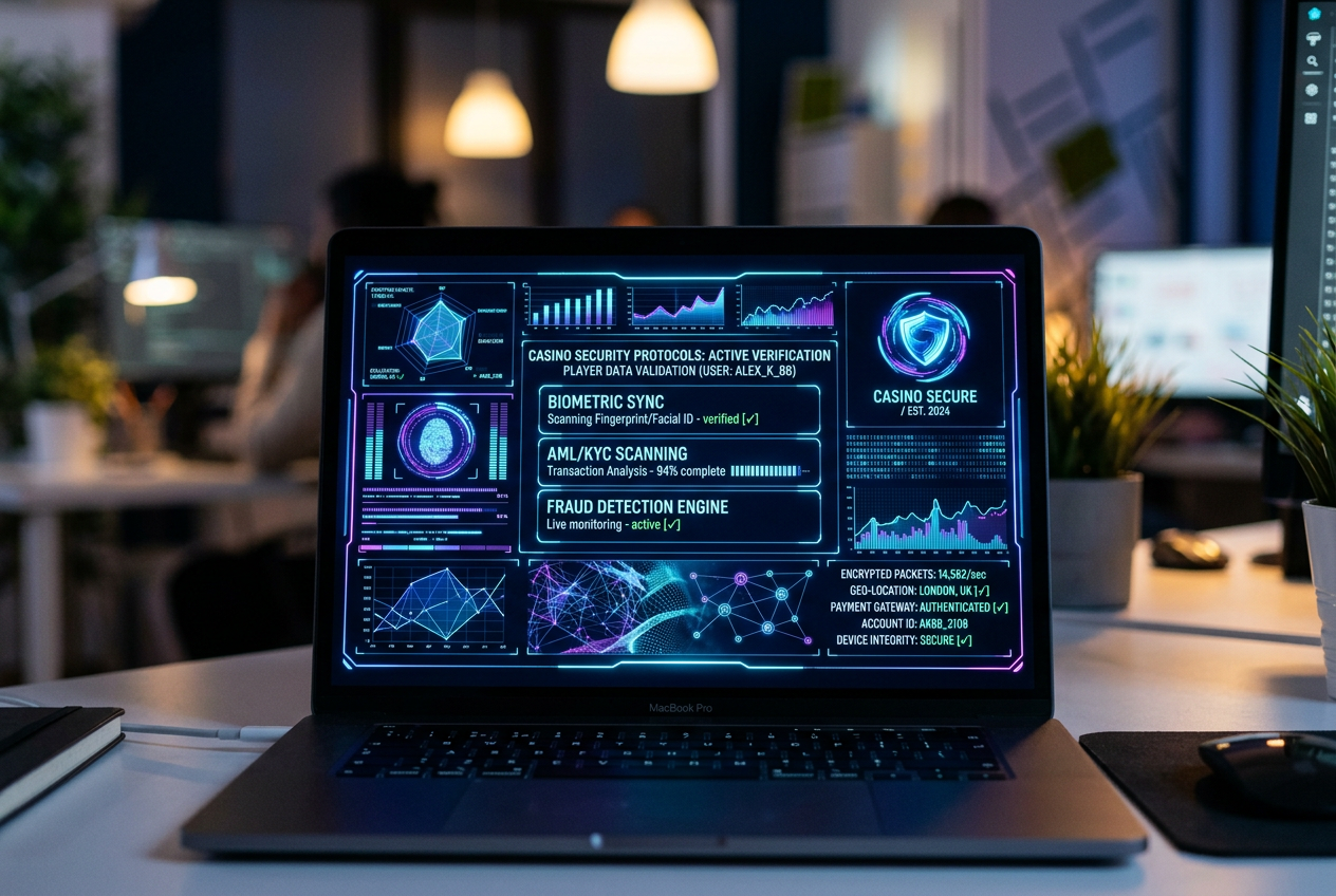 Nowoczesne zabezpieczenia i weryfikacja biometryczna w kasynie online